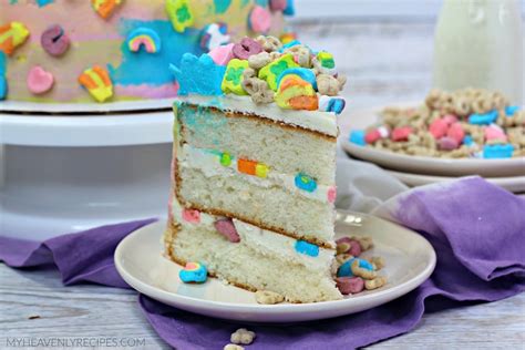 Lucky Charms Layered Cake My Heavenly Recipes