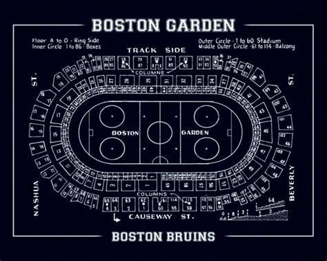 Boston Bruins Seating Chart Cabinets Matttroy