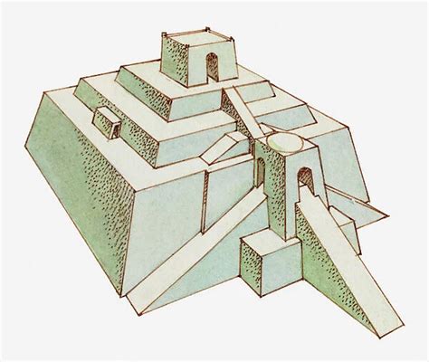 Illustration of Ziggurat, Ur, Mesopotamia Our beautiful Wall Art and ...