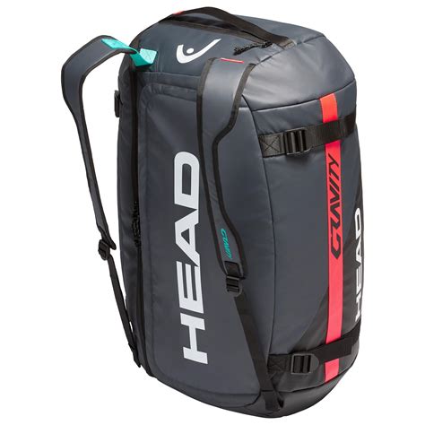 Head Gravity 12 Racket Duffel Bag - Black/Grey - Tennisnuts.com