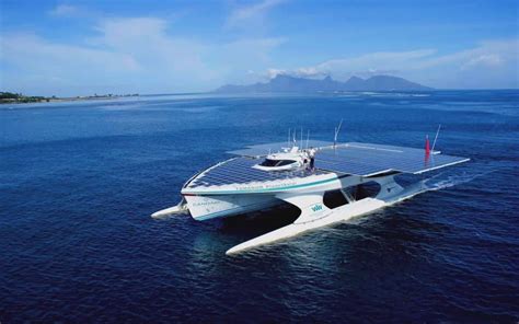 Planetsolar Is The Largest Solar Powered Yacht In The World