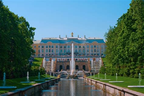 Petergof stock photo. Image of fountains, beautiful, ornamental - 13415148