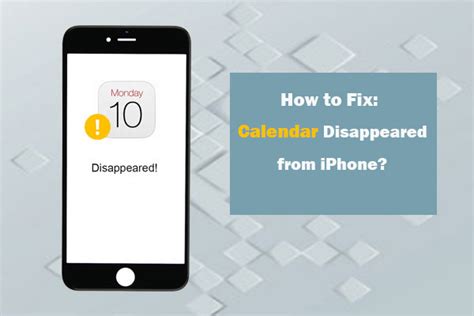 How To Fix Iphone Calendar Disappeared In Solutions