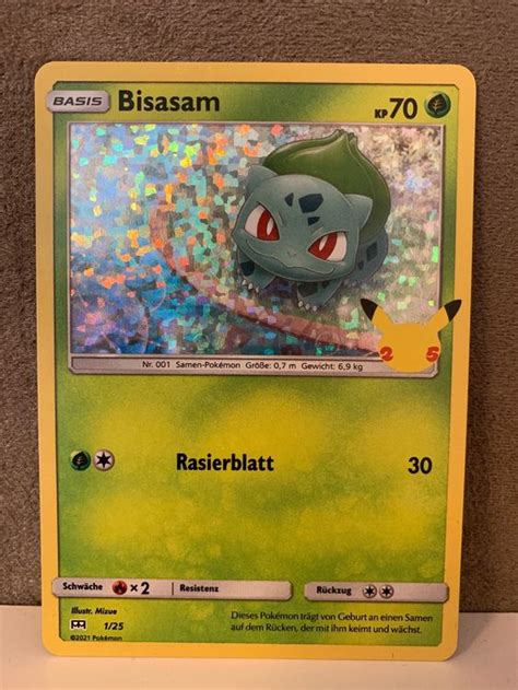 Pokemon Bisasam Holo Promo Mcdonald S De Kaufen Auf Ricardo