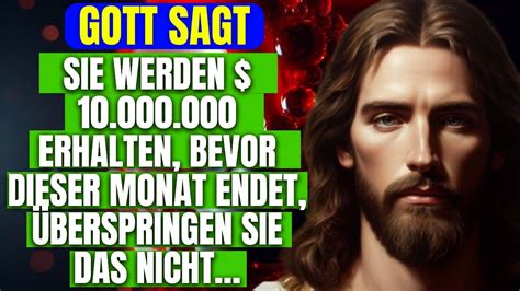 Botschaft Gottes F R Sie Heute Gott Sagt Gottes Segen Sagt