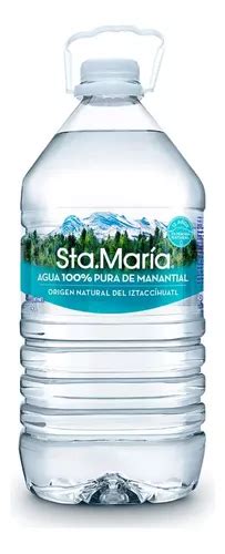 Agua De Manantial Sta María 2 Piezas De 4 Litros C u MercadoLibre