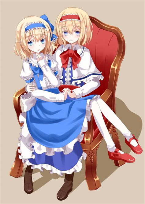 Safebooru Alice Margatroid Alice Margatroid Pc 98 Blonde Hair Blue Eyes Boots Bow Capelet