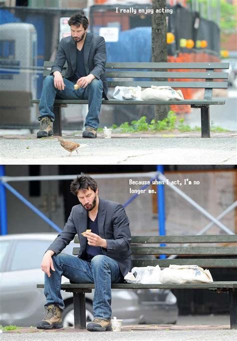 Keanu Reeves Sad