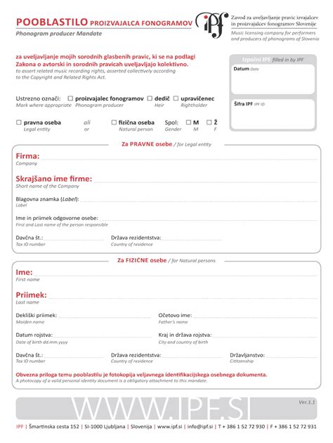 Fillable Online Ipf Wwwbipfb Fax Email Print Pdffiller