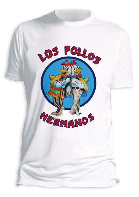 Los Pollos Hermanos Mens Breaking Bad T Shirt Top Tee Heisenberg Shirt