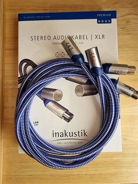 Inakustik Premium Stereo XLR Kabel 1 5 M Kaufen Auf Ricardo