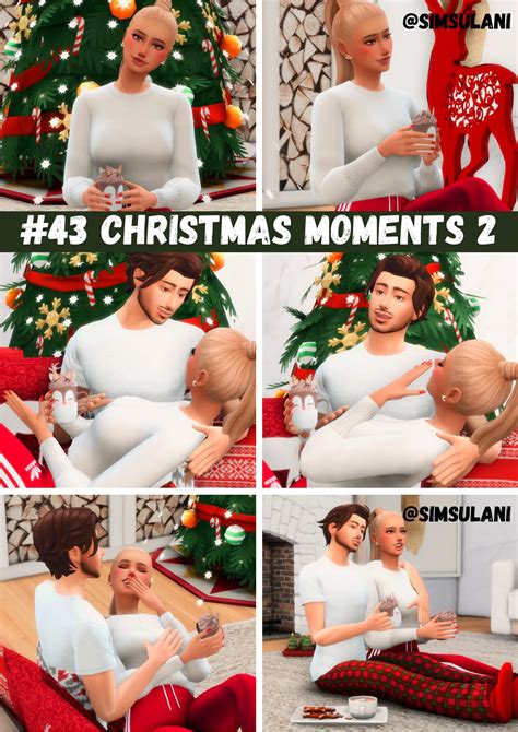 43 Poses Pack Christmas Moments 2 Mods Poses MySims4Mods