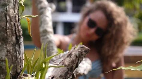 Sexy Girl In Bikini In Swimming Pool On Stock Video Pond5