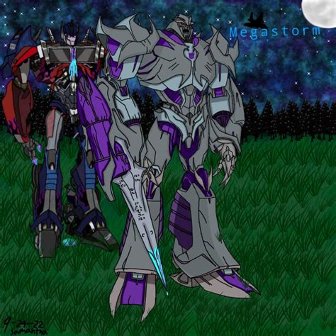 Transformers Prime Oc Megastorm By Samanthamoon101 On Deviantart