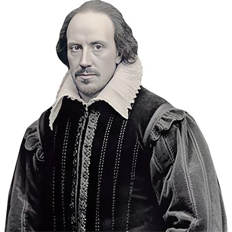 William Shakespeare BW Half Body Buddy Celebrity Cutouts