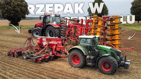 Siew Rzepaku Strip Till Em Stfarm Gr Koncik Fendt Vario