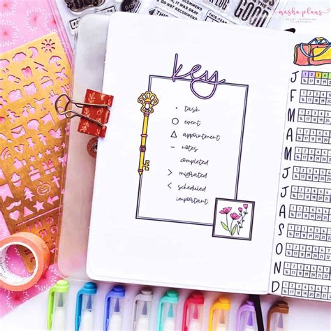 11 Bullet Journal Layouts For Beginners | Masha Plans