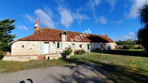 Longere A Saint Christophe En Bazelle En Campagne Sur Hectare De Terrain