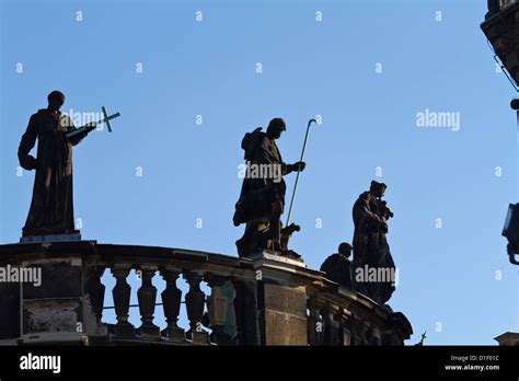 Sculptures on the Zwinger Museum in Dresden, Germany Stock Photo - Alamy