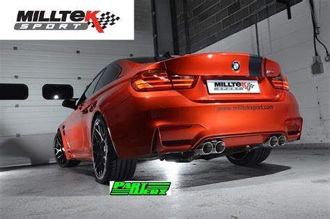 Bmw Series F M Milltek Sport Performance Race Cat Back Exhaust