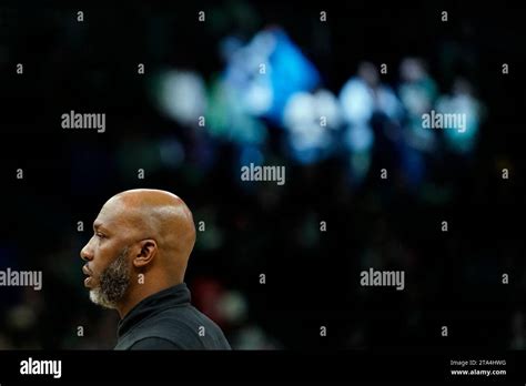 Portland Trail Blazers Head Coach Chauncey Billups During The Second