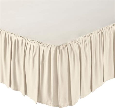 Kp Linen Ruffled Bed Skirt With Split Corners Full Size 12