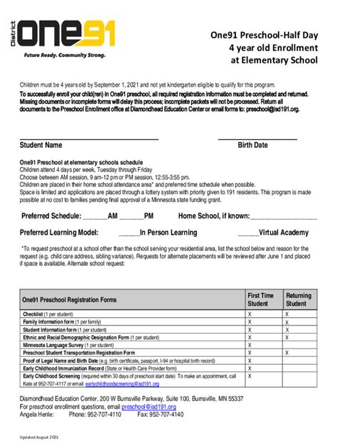 Fillable Online Student Services How To Enroll Into CCPS Fax Email