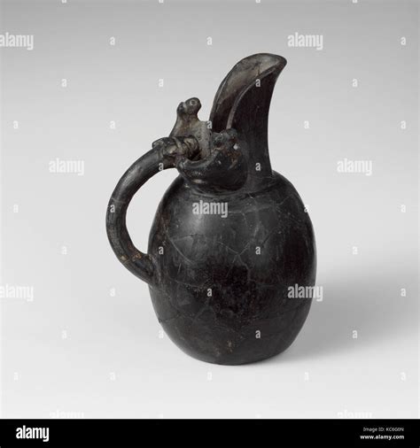 Terracotta Oinochoe Jug Archaic 6th Century B C Etruscan