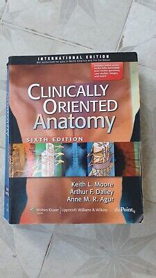 Clinically Oriented Anatomy By Anne M R Agur Arthur F Dalley Keith