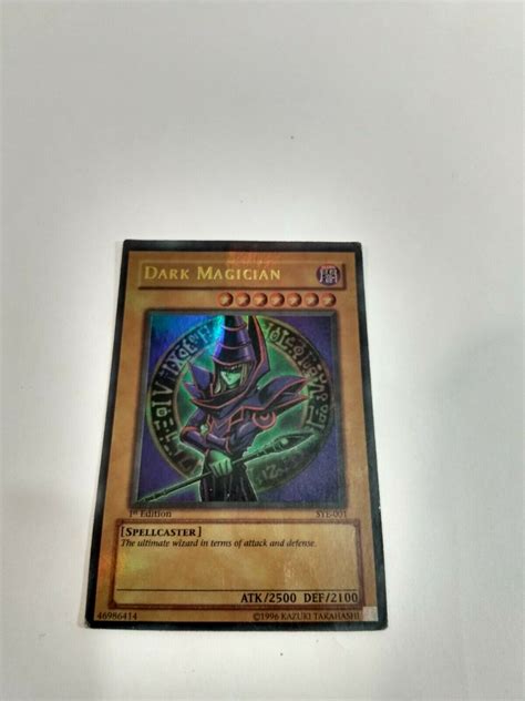 Yugioh Dark Magician Super Rare Sye001 1st Edition Starter Deck