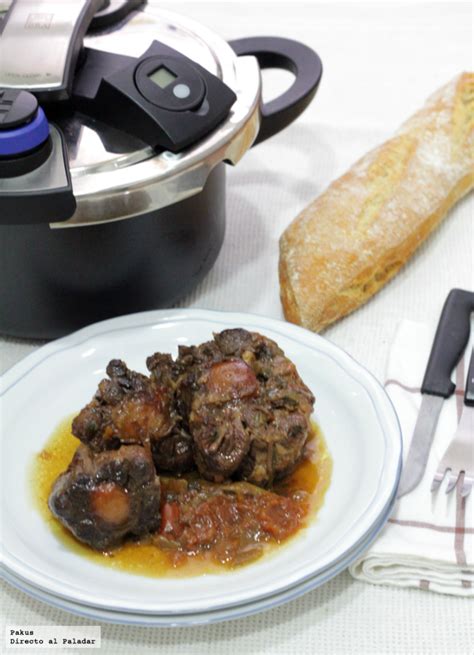 Receta de rabo de toro a la cordobesa en olla exprés