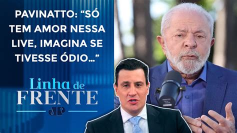 Lula chama Bolsonaro de gângster e vagabundo em live I LINHA DE