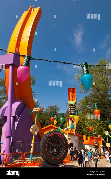 Le RC Racer ride dans Toy Story Playland au Walt Disney Studios à