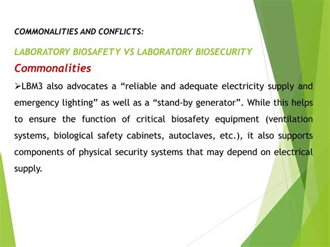 Biosafety And Biosecurity Lab Biosecurity Ppt