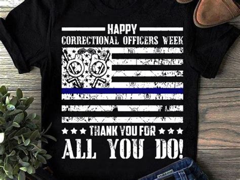 Happy Correctional Officers Week Thank You For All You Do Svg Police Svg Job Svg Funny Svg