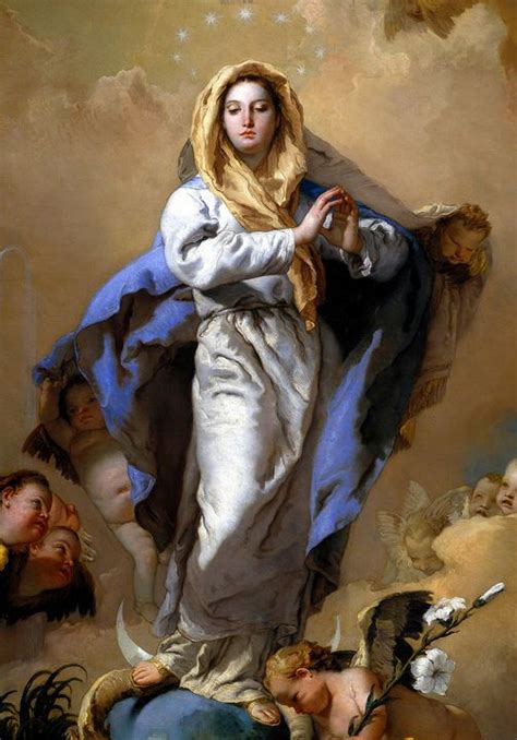 Immaculate Conception Virgin Mary Modern Oil Painting Gallery