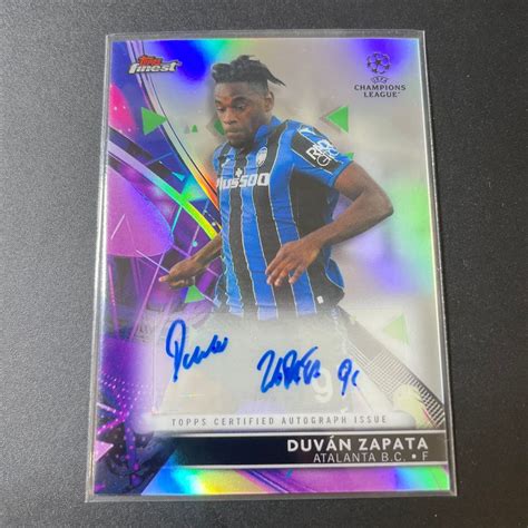 Yahoo オークション 21 22 Topps Finest Chrome UEFA Autograph Duva