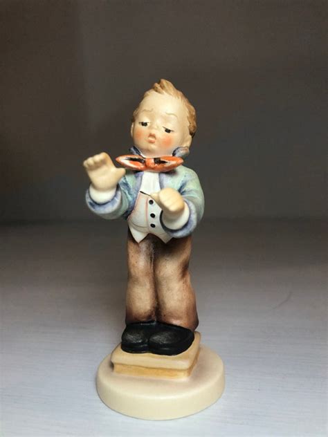 1987 Vintage Goebel Hummel Figurine Band Leader 129 Tmk 6 Etsy