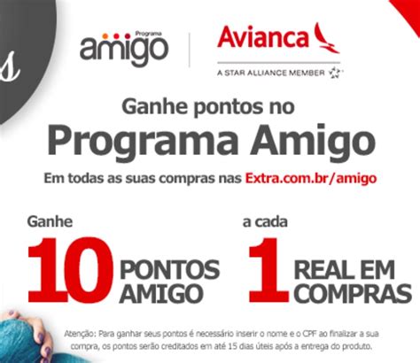 S Hoje Acumule 10 Pontos Amigo Avianca Por Cada Real Gasto No Extra