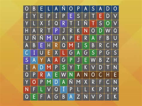 Conectores Sopa De Letras