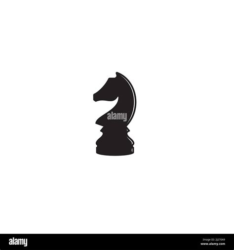 Chess Knight Logo Or Icon Design Stock Vector Image And Art Alamy