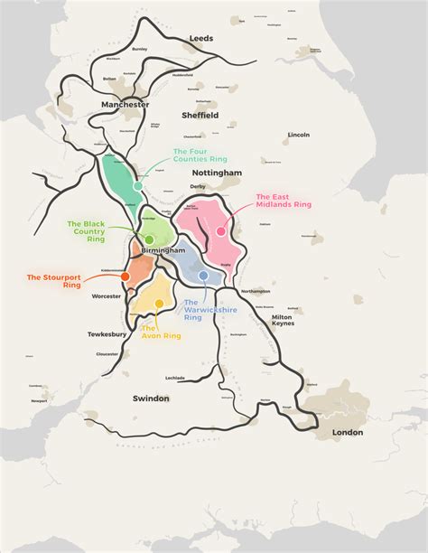 Circular Ring Routes For Canal Boat Narrowboat And Boating Holidays Uk