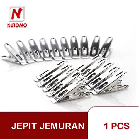 Jual Jepit Jemuran Stainless Klip Jepitan Jemur Baju Jepit Foto