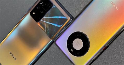 Грядущий флагман Honor V40 показали рядом с уже вышедшим Huawei Mate 40 ...