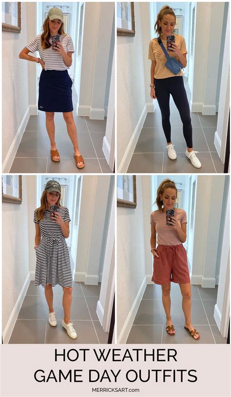 Hot Weather Game Day Outfits Merrick S Art