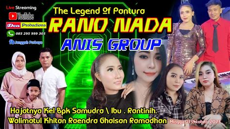 LIVE SIANG RANO NADA Bpk Samudra Ibu Rantinih Rambatan Wetan