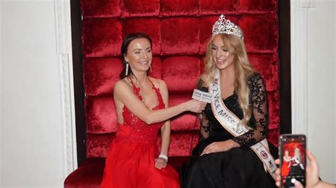 Karolina Derpieńska Zdobyła Tytuł 2 Vice Miss Elite 2020 Youtube