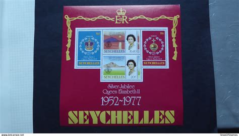 Seychelles 1976 SEYCHELLES SG MINT QEII SILVER JUBILEE