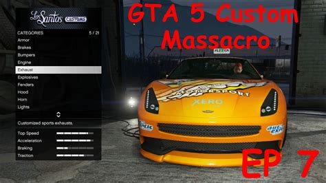 Gta 5 Custom Car Massacro Ep 7 Xb1 Youtube