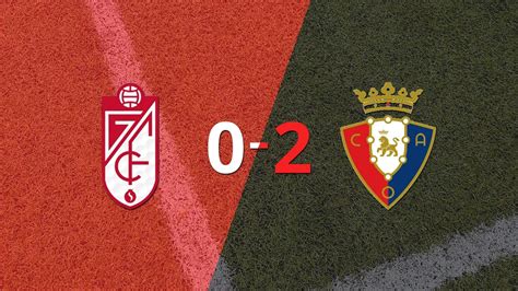 Con Dos Tantos Osasuna Derrotó A Granada En Su Casa Infobae